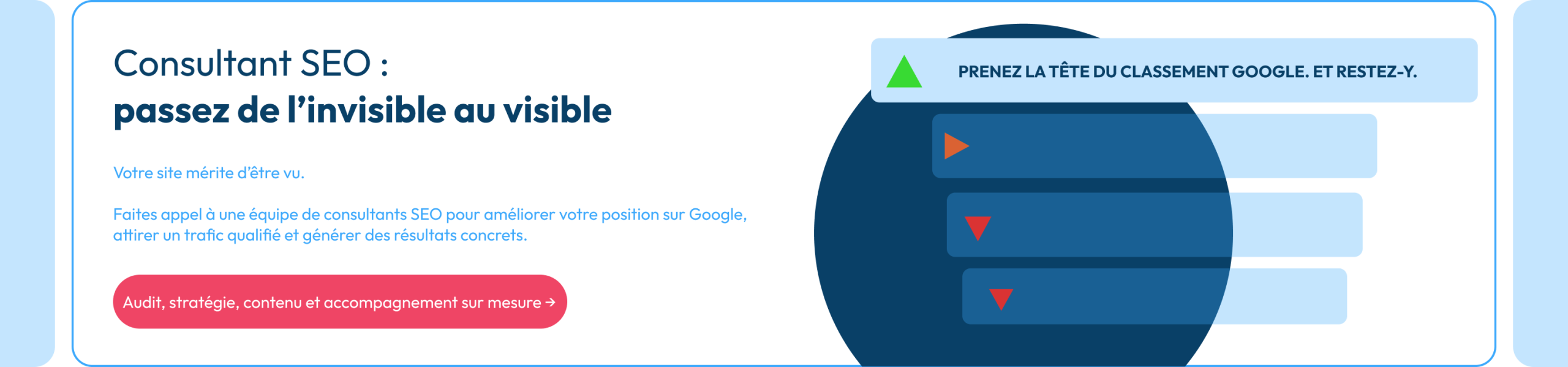 consultant seo Paris banniere